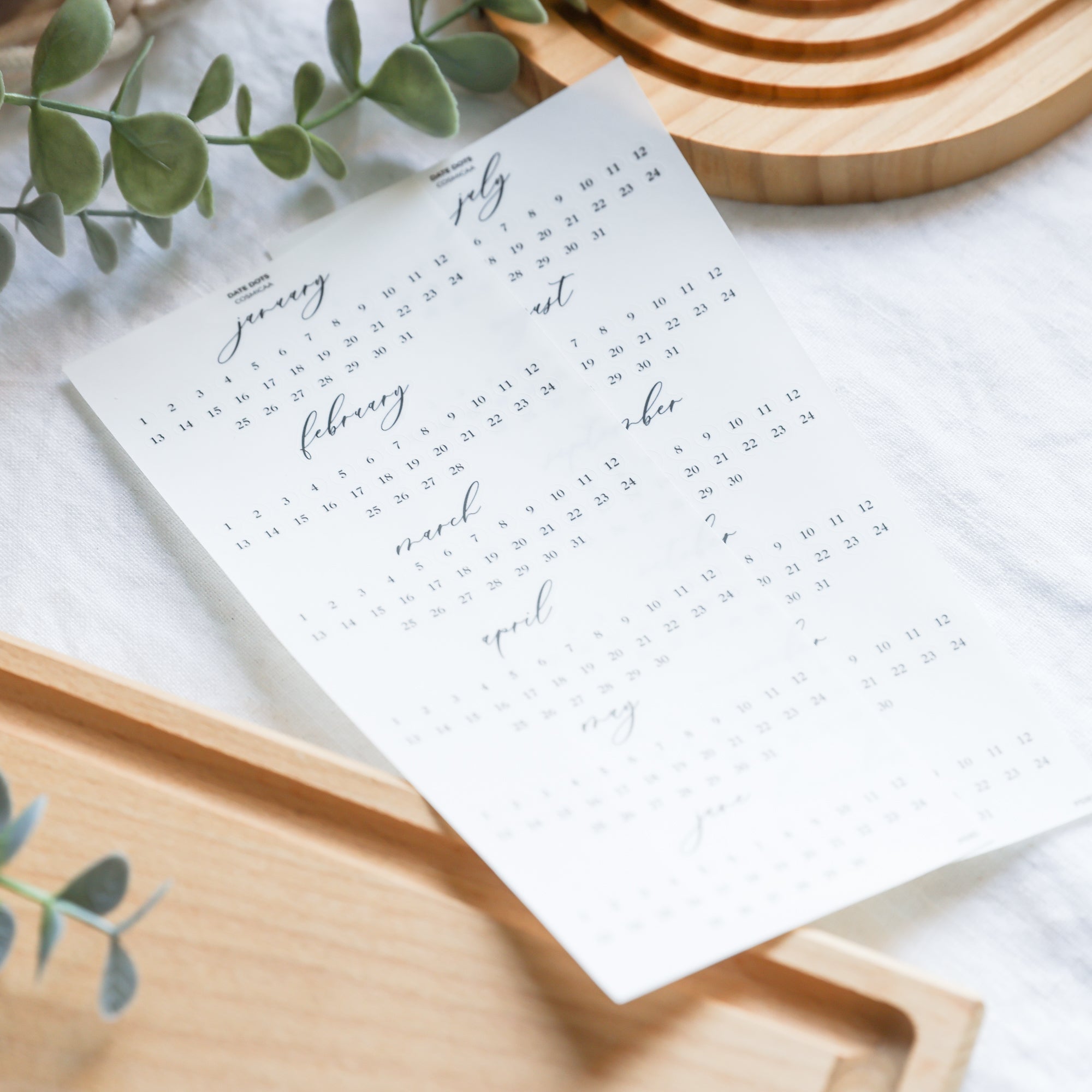 Date Dots - Stickers