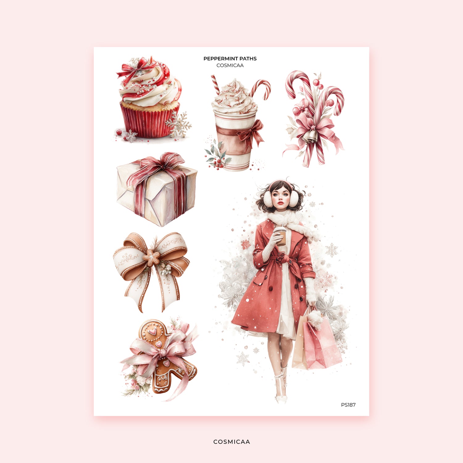 Peppermint Paths - Stickers