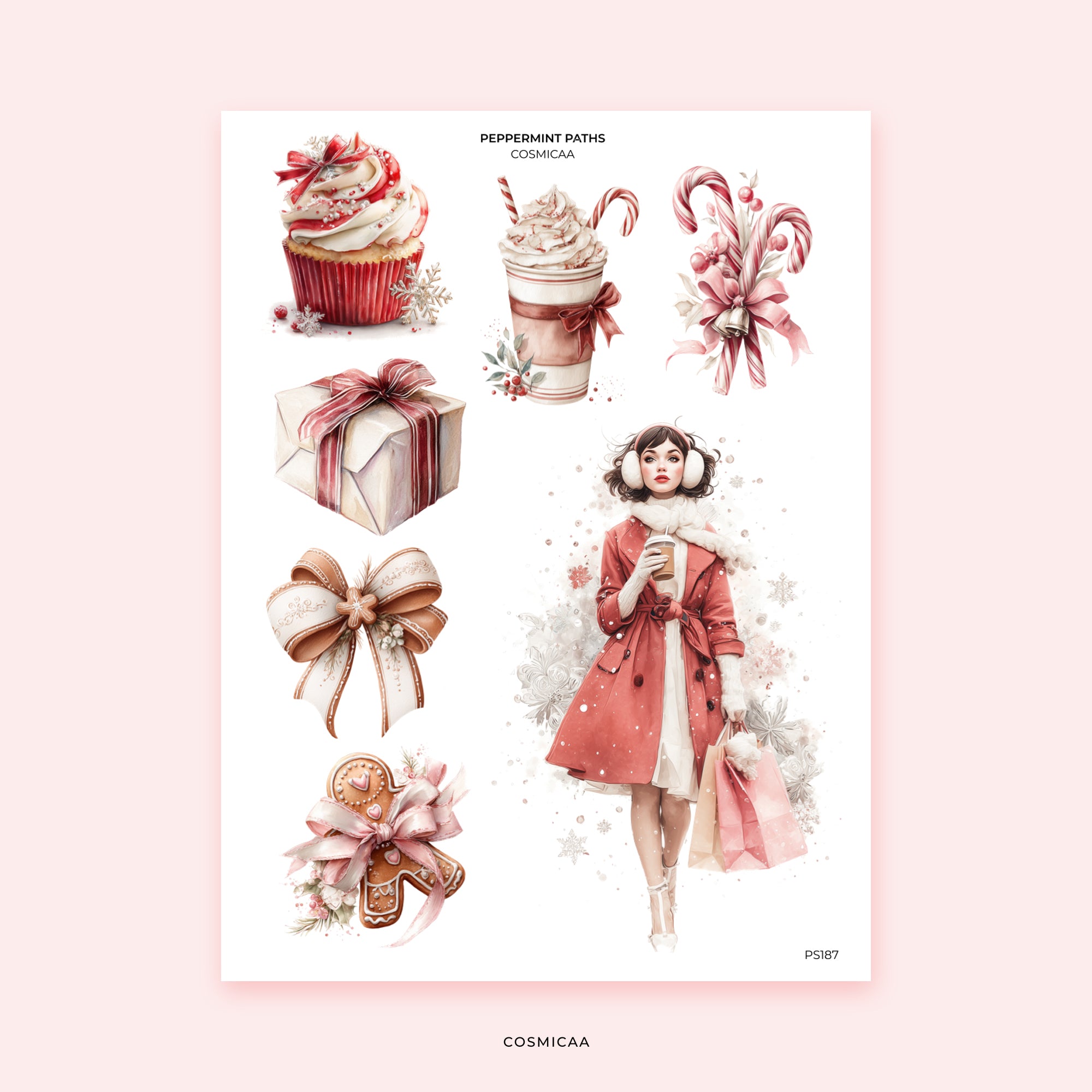 Peppermint Paths - Stickers