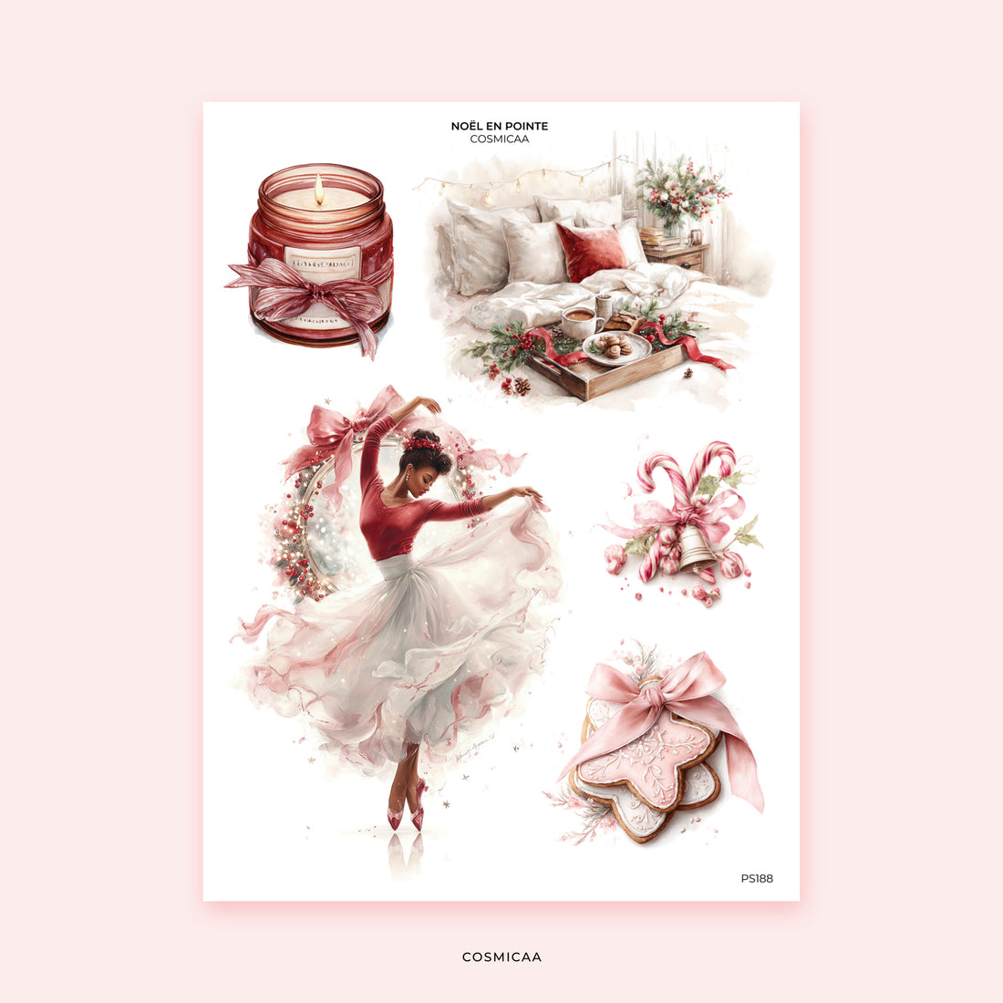 Noël en Pointe - Stickers