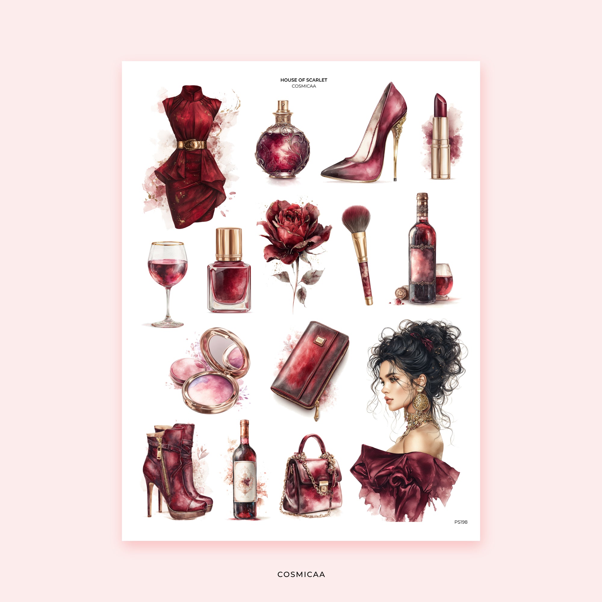 House of Scarlet - Stickers