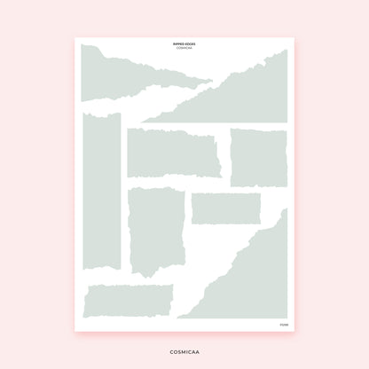 Ripped Edges - Stickers