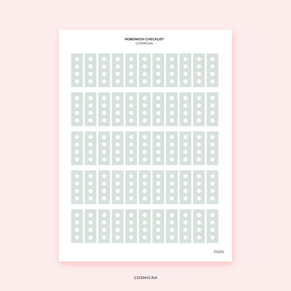 Hobonichi Checklist - Stickers