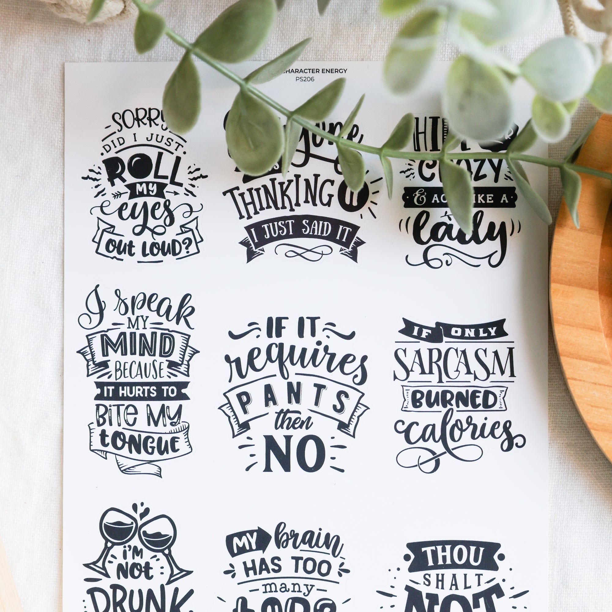 Main Character Energy - Stickers