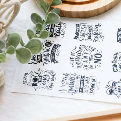 Main Character Energy - Stickers
