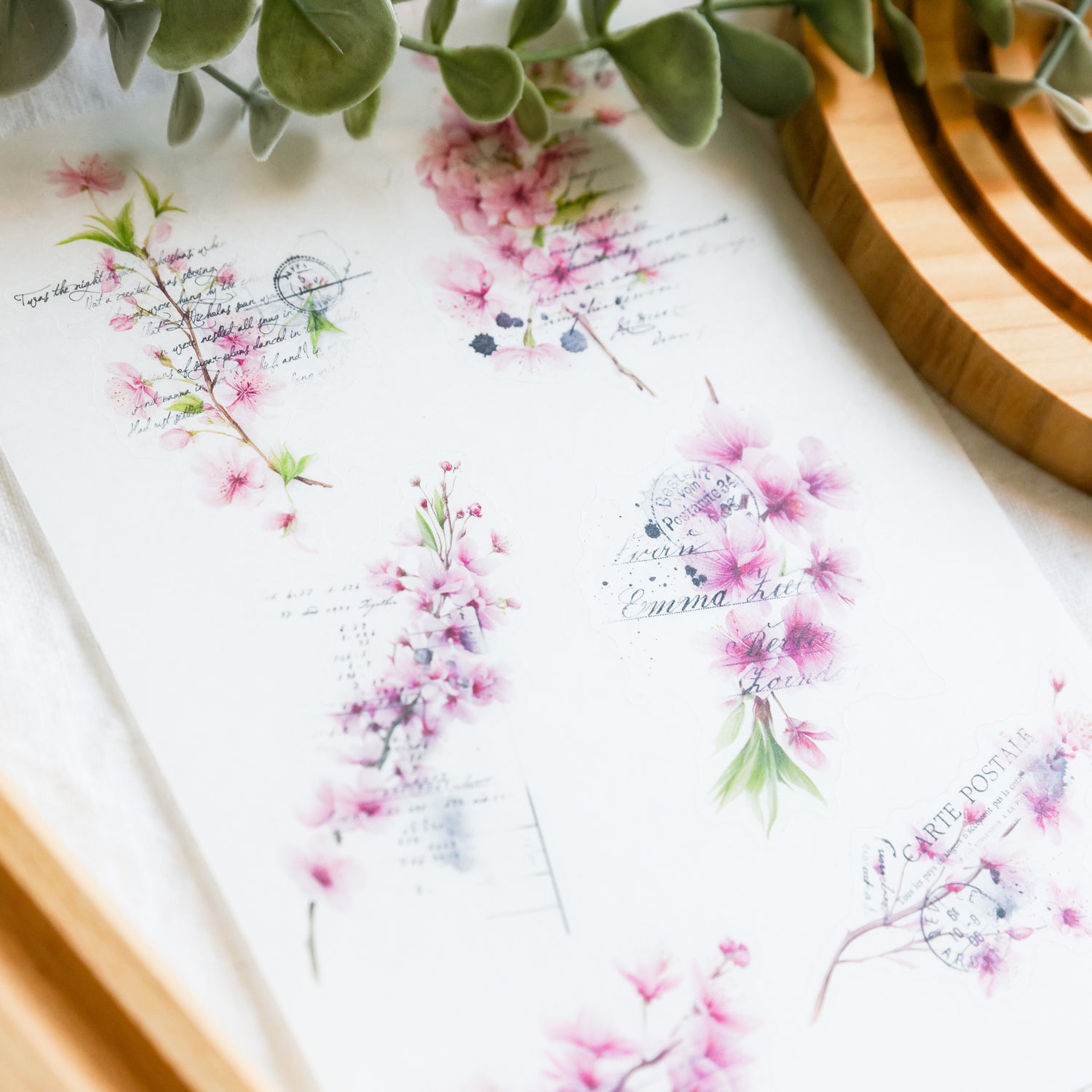 Letters in Bloom - Stickers