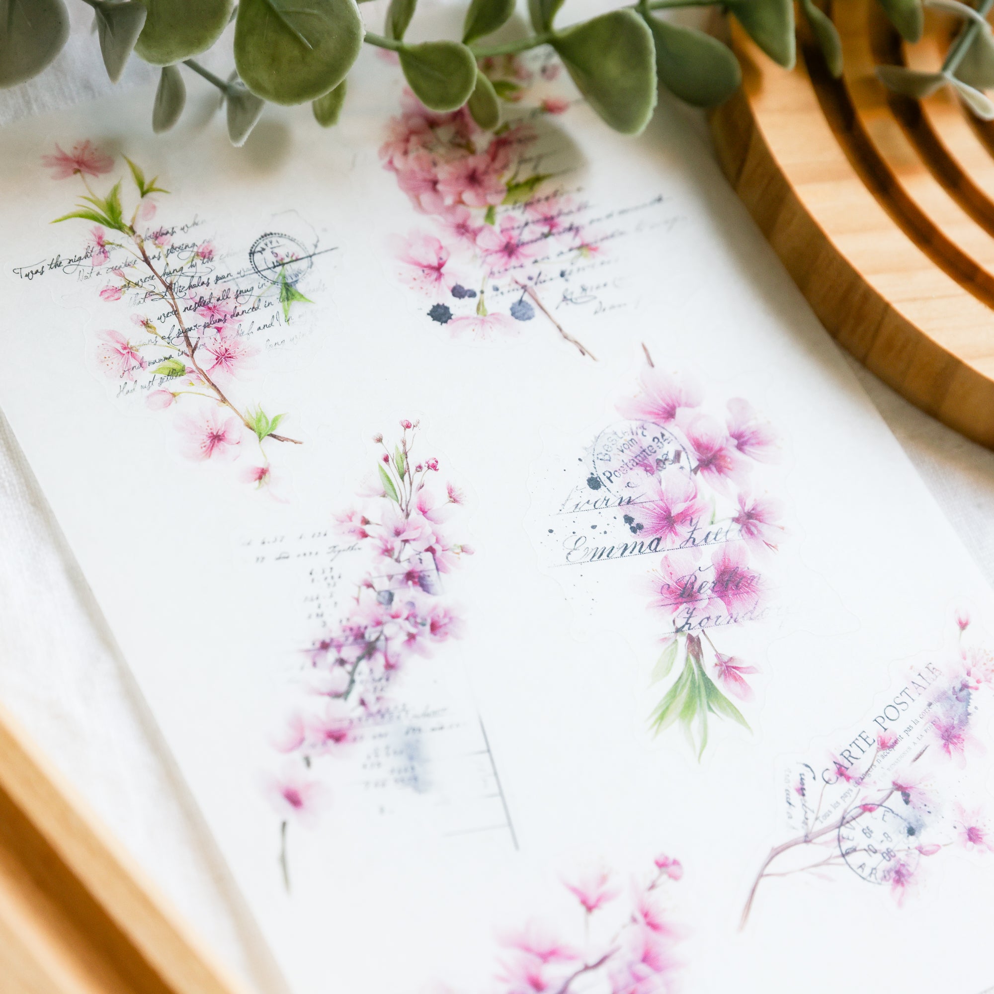 Letters in Bloom - Stickers