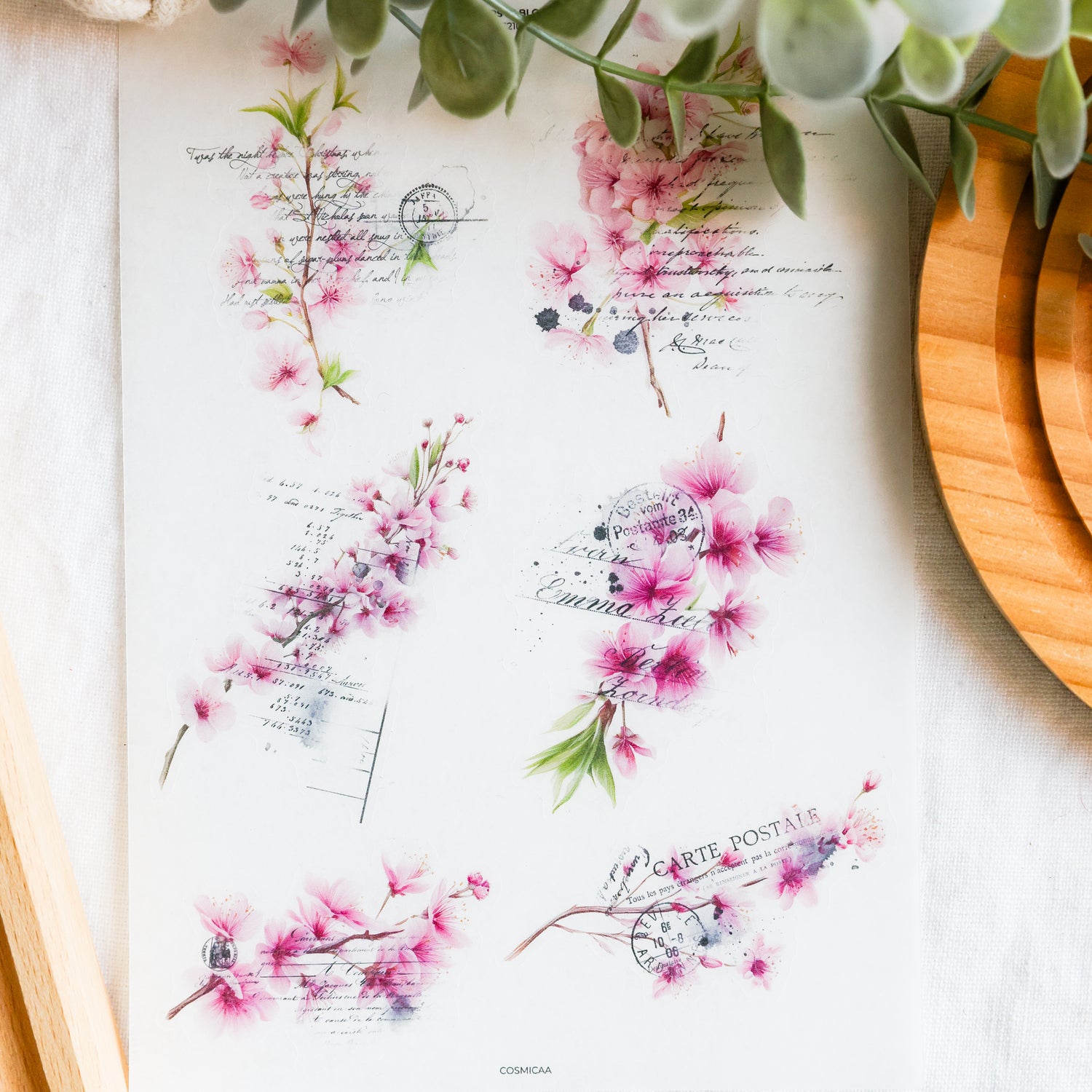 Letters in Bloom - Stickers