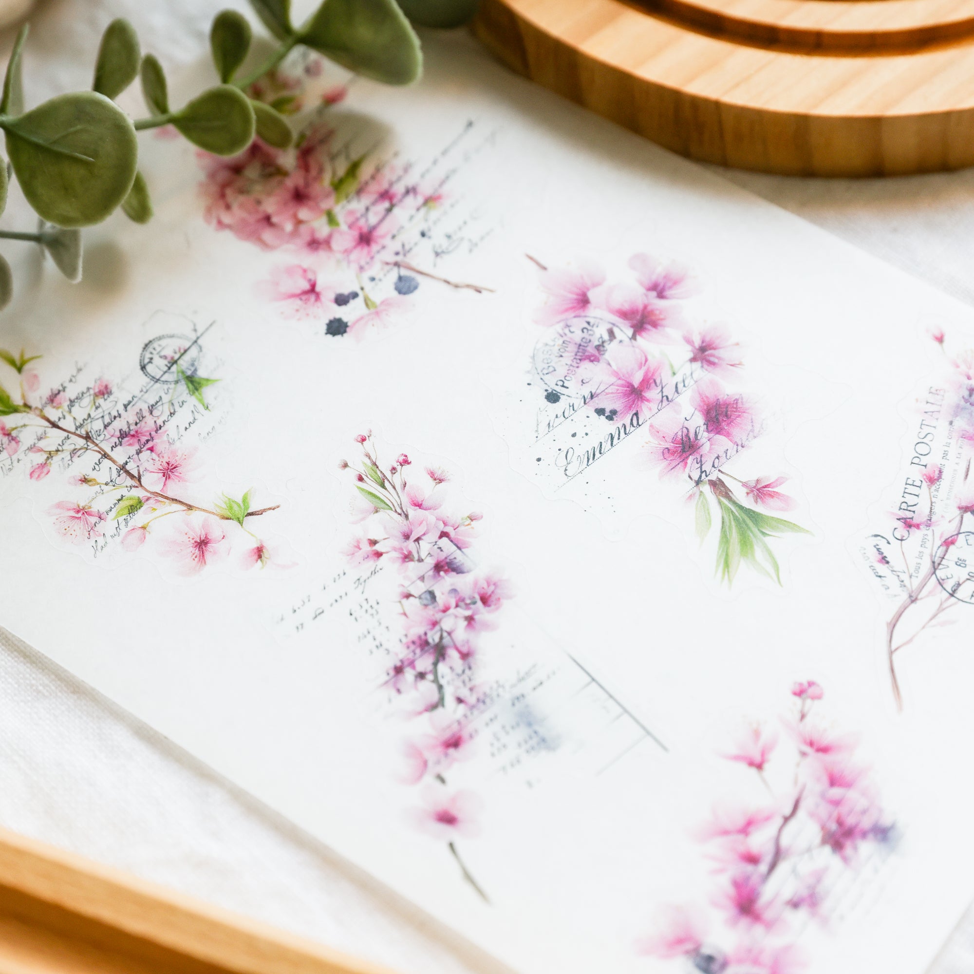 Letters in Bloom - Stickers