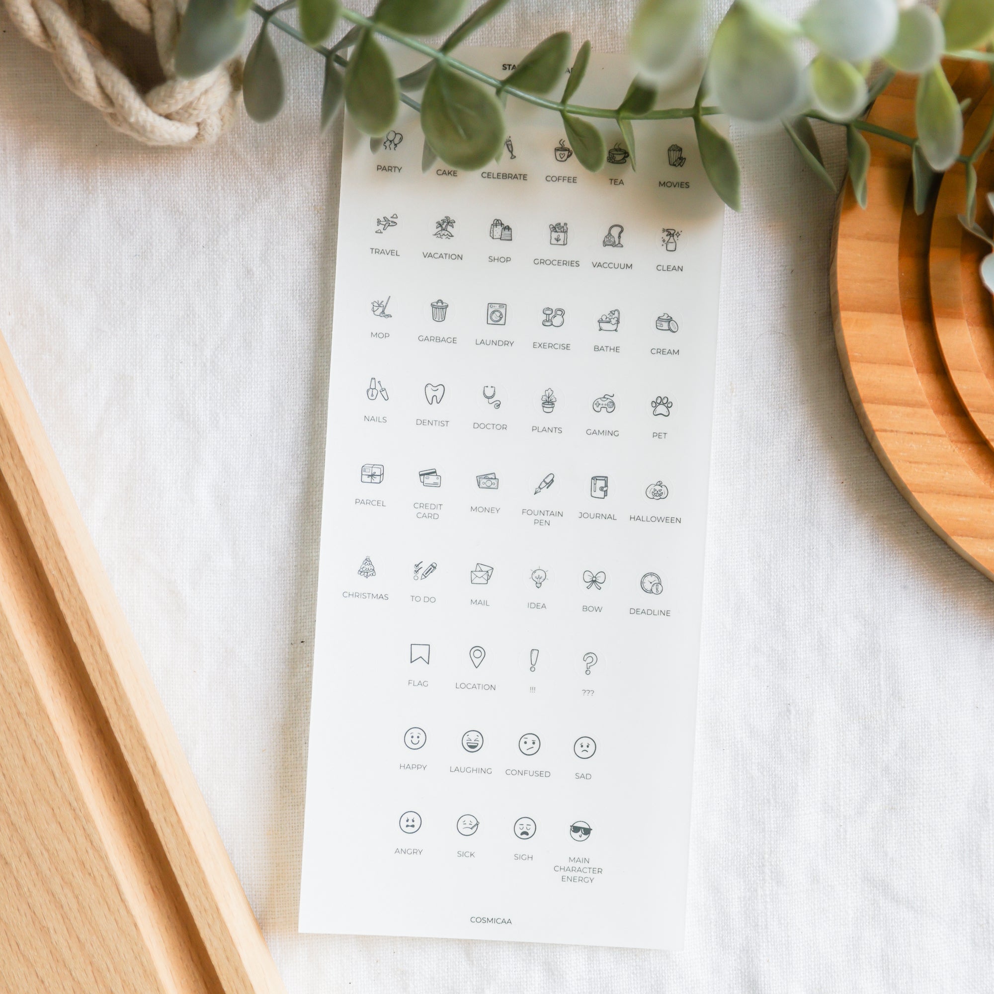Everyday Icons - Planner Stickers