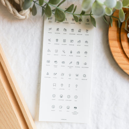 Everyday Icons - Planner Stickers
