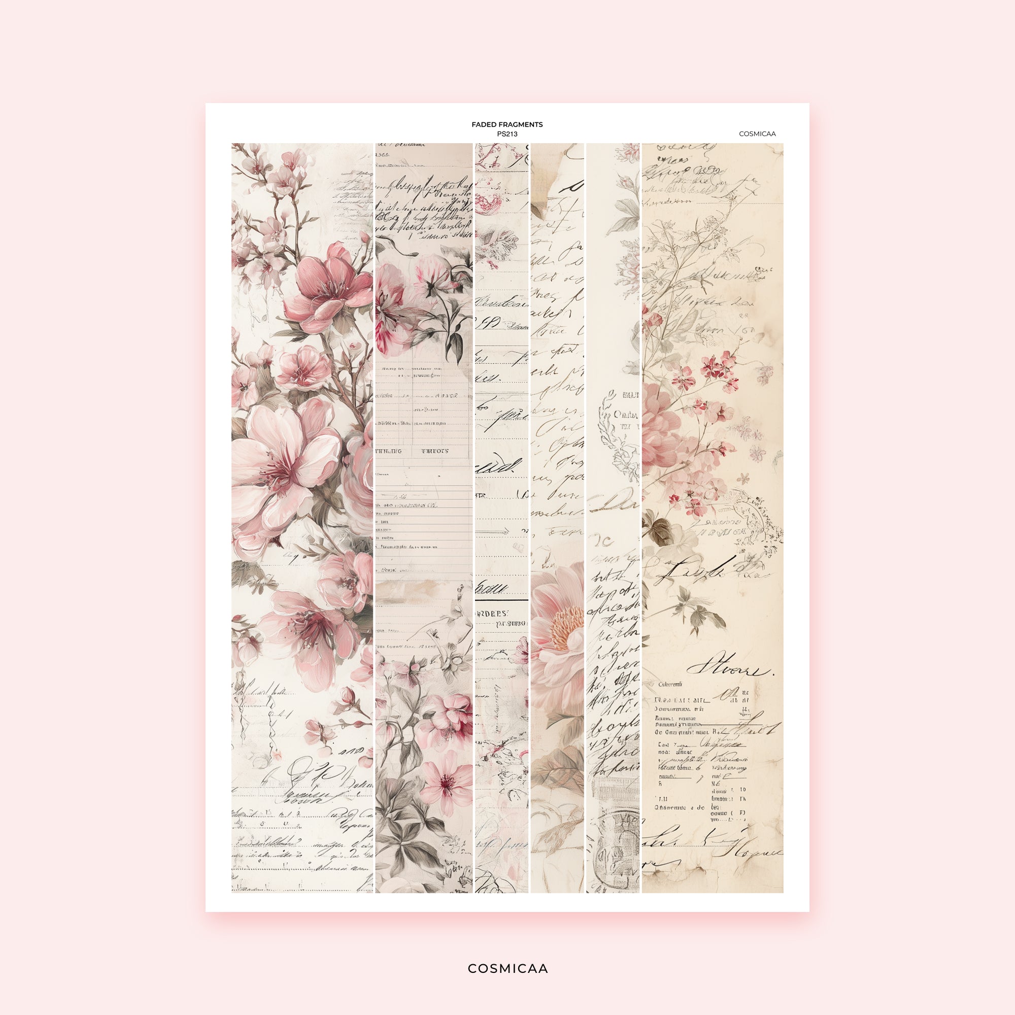 Faded Fragments - Stickers