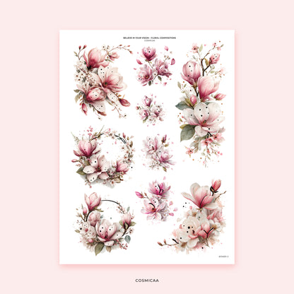 Believe in Your Vision - Stickers