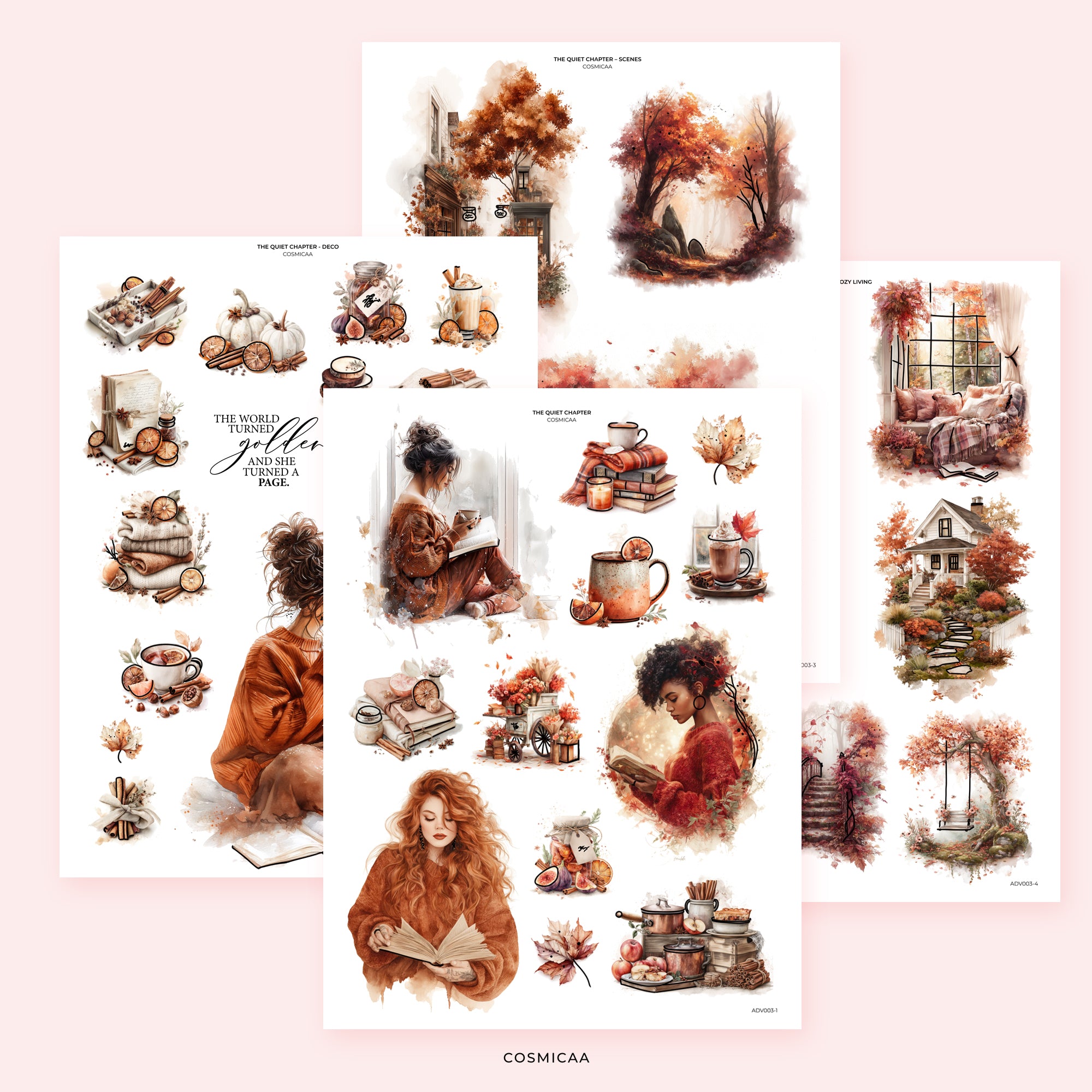 The Quiet Chapter - Stickers