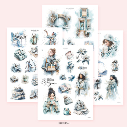Winter Glow - Stickers