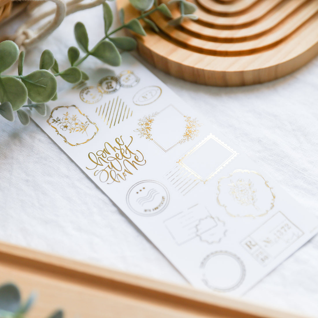 Foiled Deco Accents - Stickers