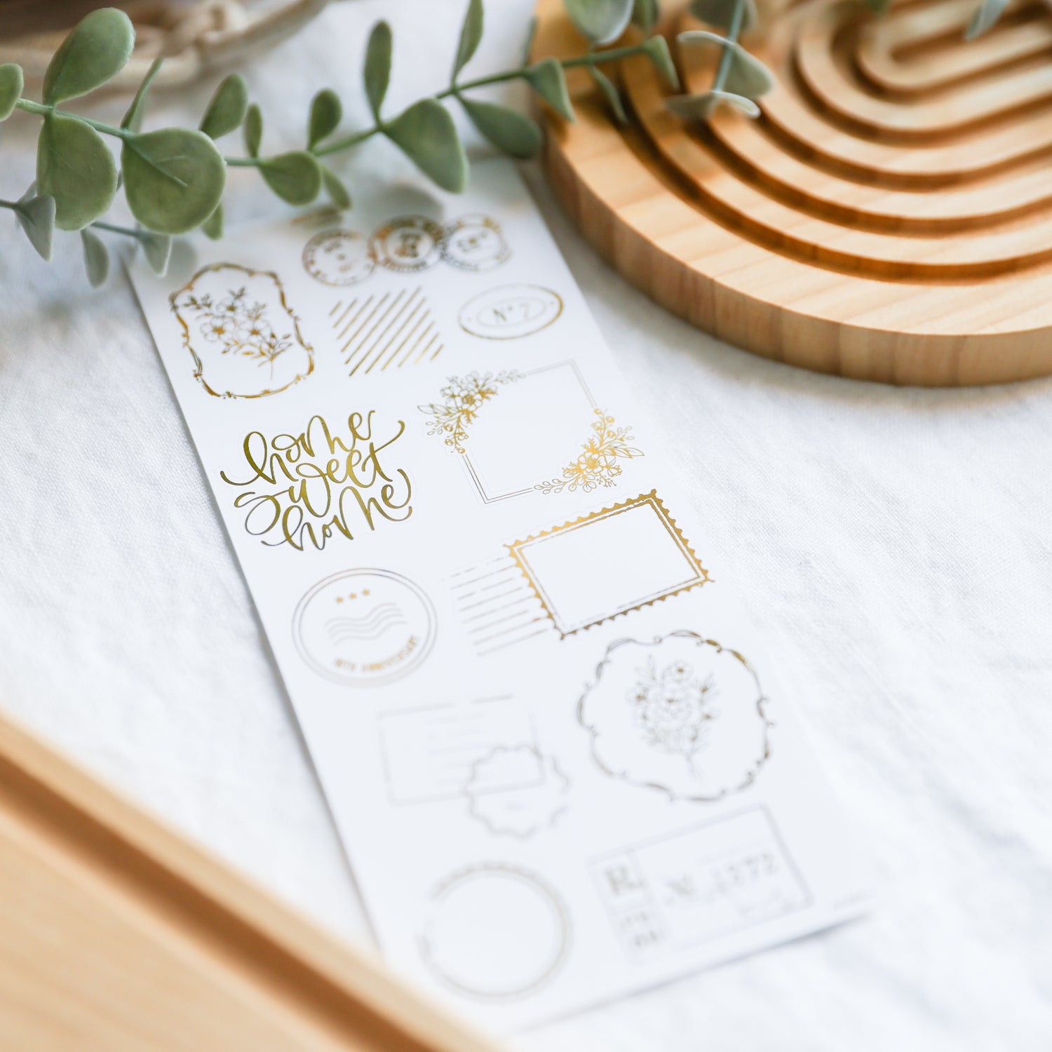 Foiled Deco Accents - Stickers