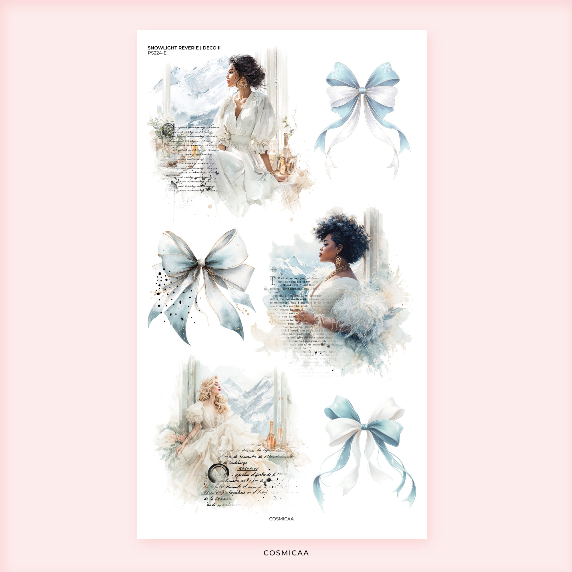 Snowlight Reverie - Stickers