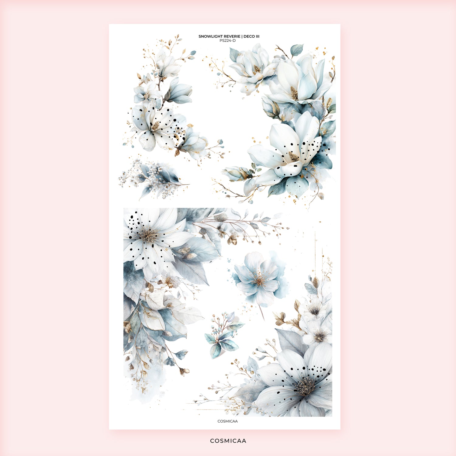 Snowlight Reverie - Stickers