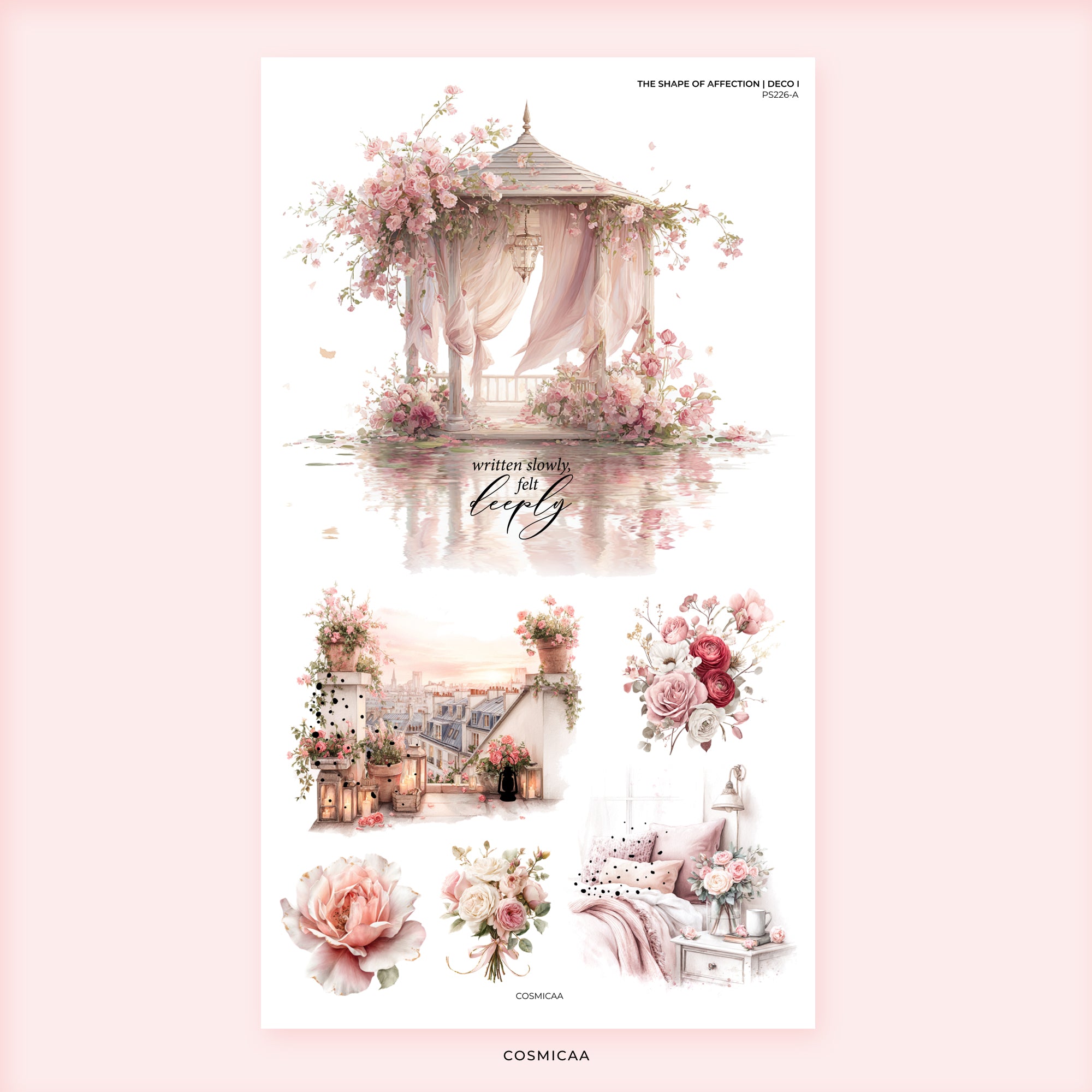 The Shape of Affection - Stickers