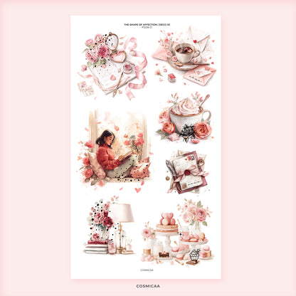 The Shape of Affection - Stickers
