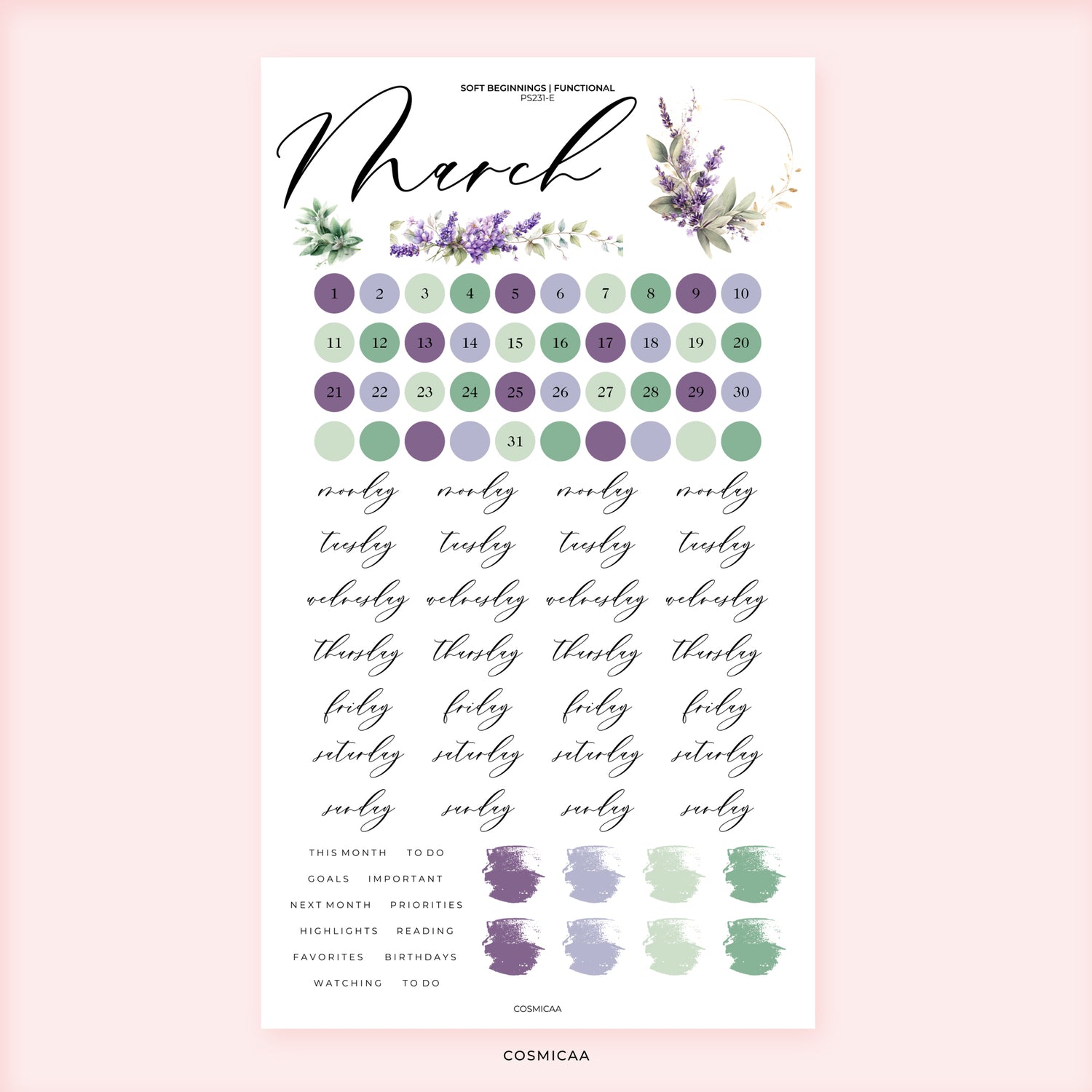 Soft Beginnings - Stickers