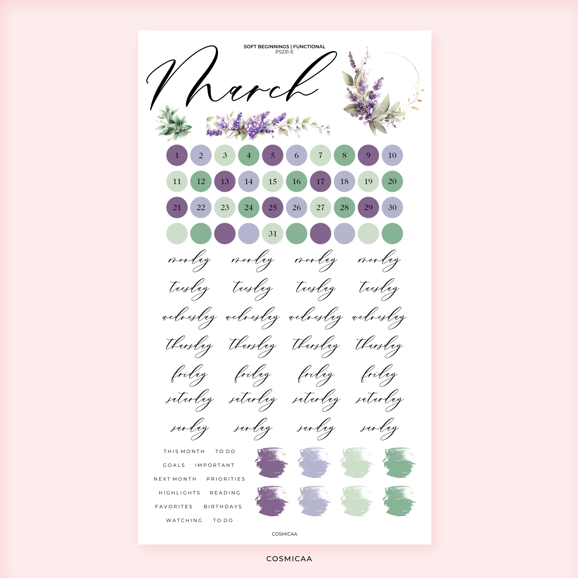 Soft Beginnings - Stickers