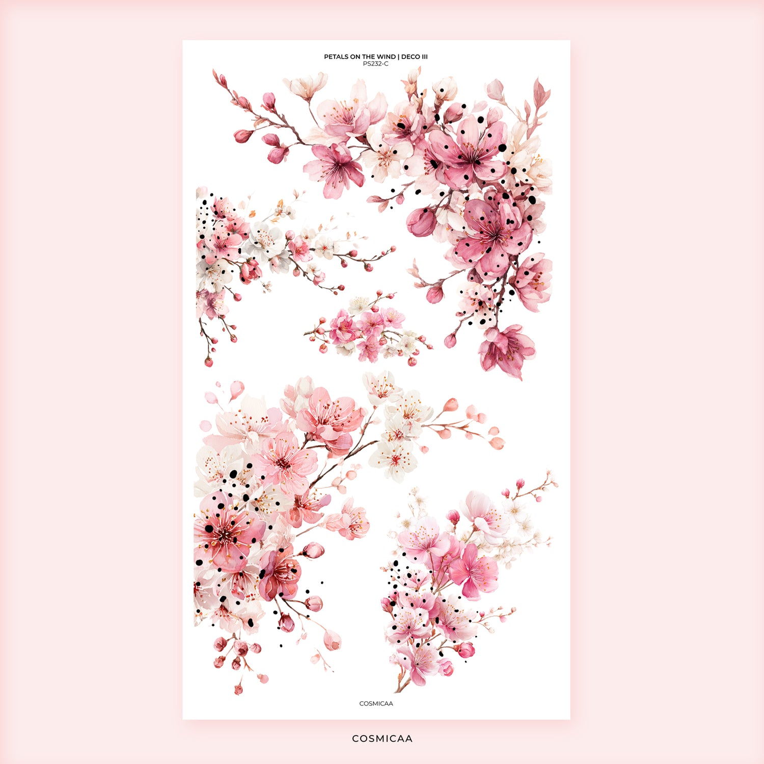 Petals on the Wind - Stickers