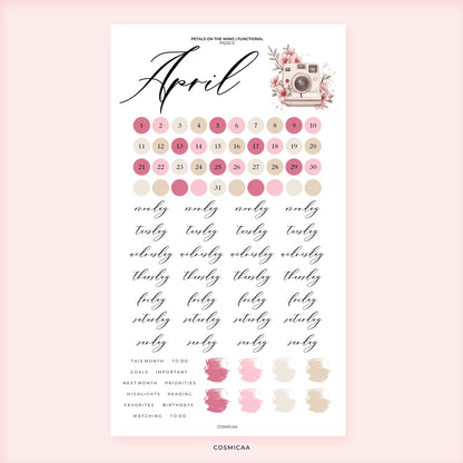 Petals on the Wind - Stickers