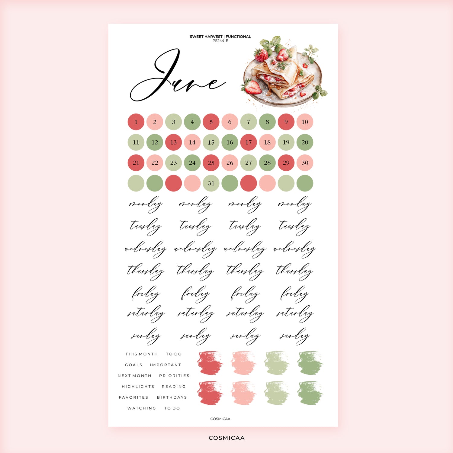 Sweet Harvest - Stickers