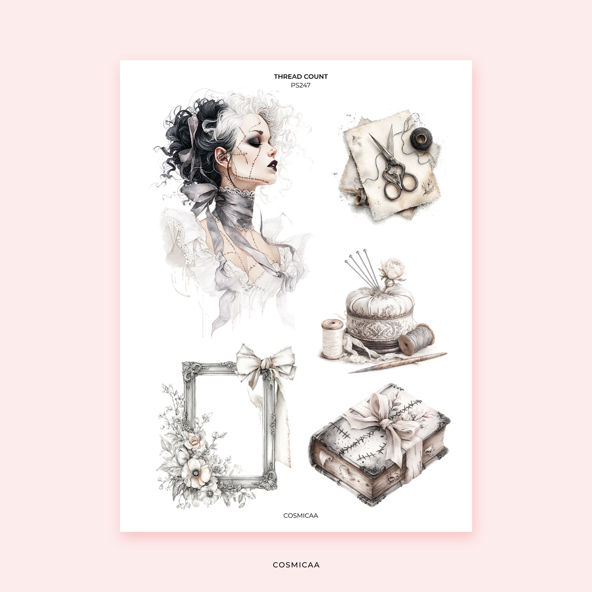 Thread Count - Stickers