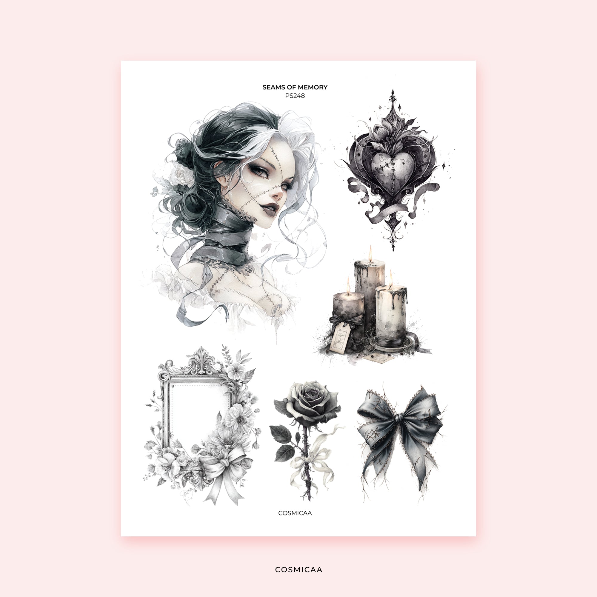 Seams of Memory - Stickers