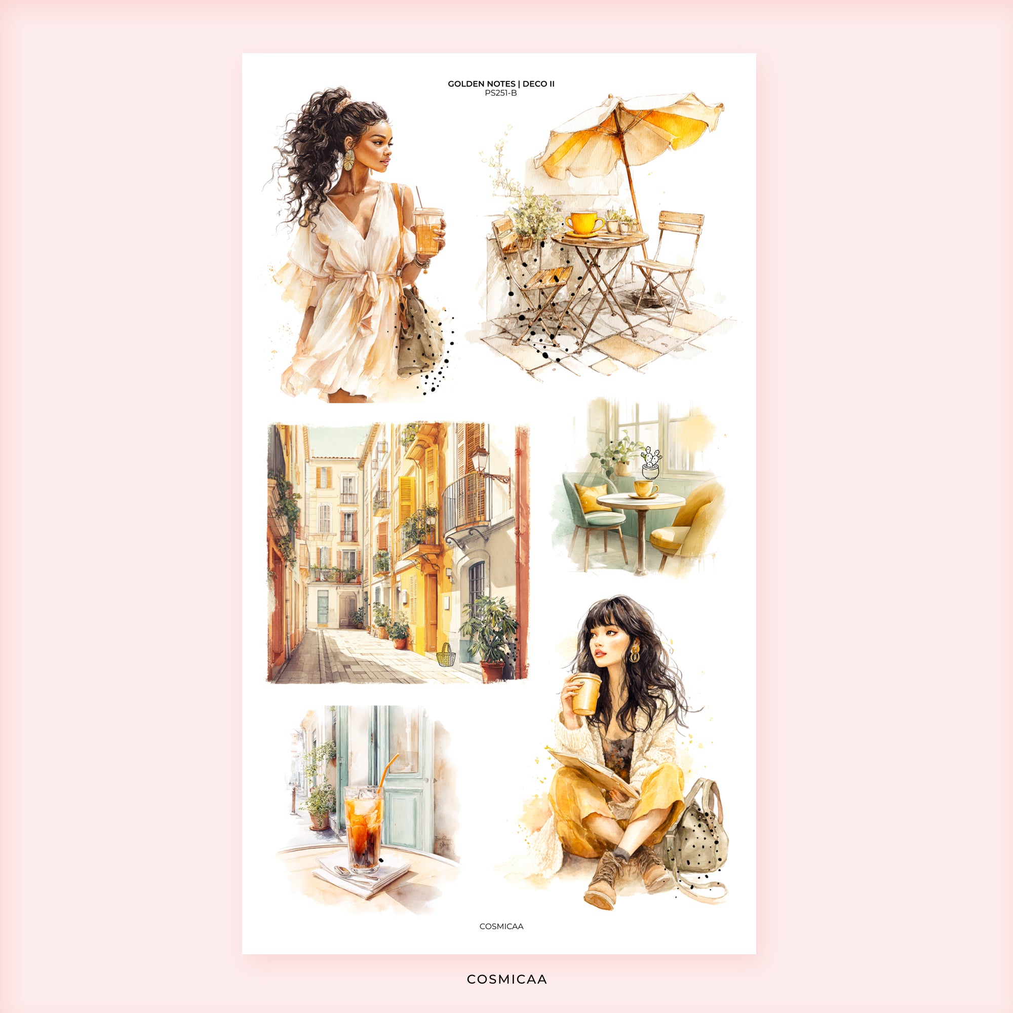 Golden Notes - Stickers