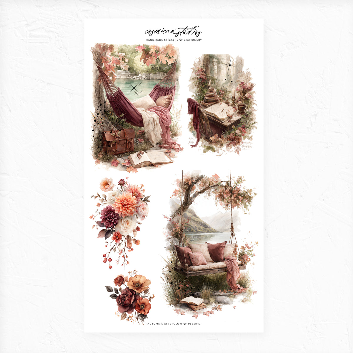 Autumn's Afterglow - Stickers