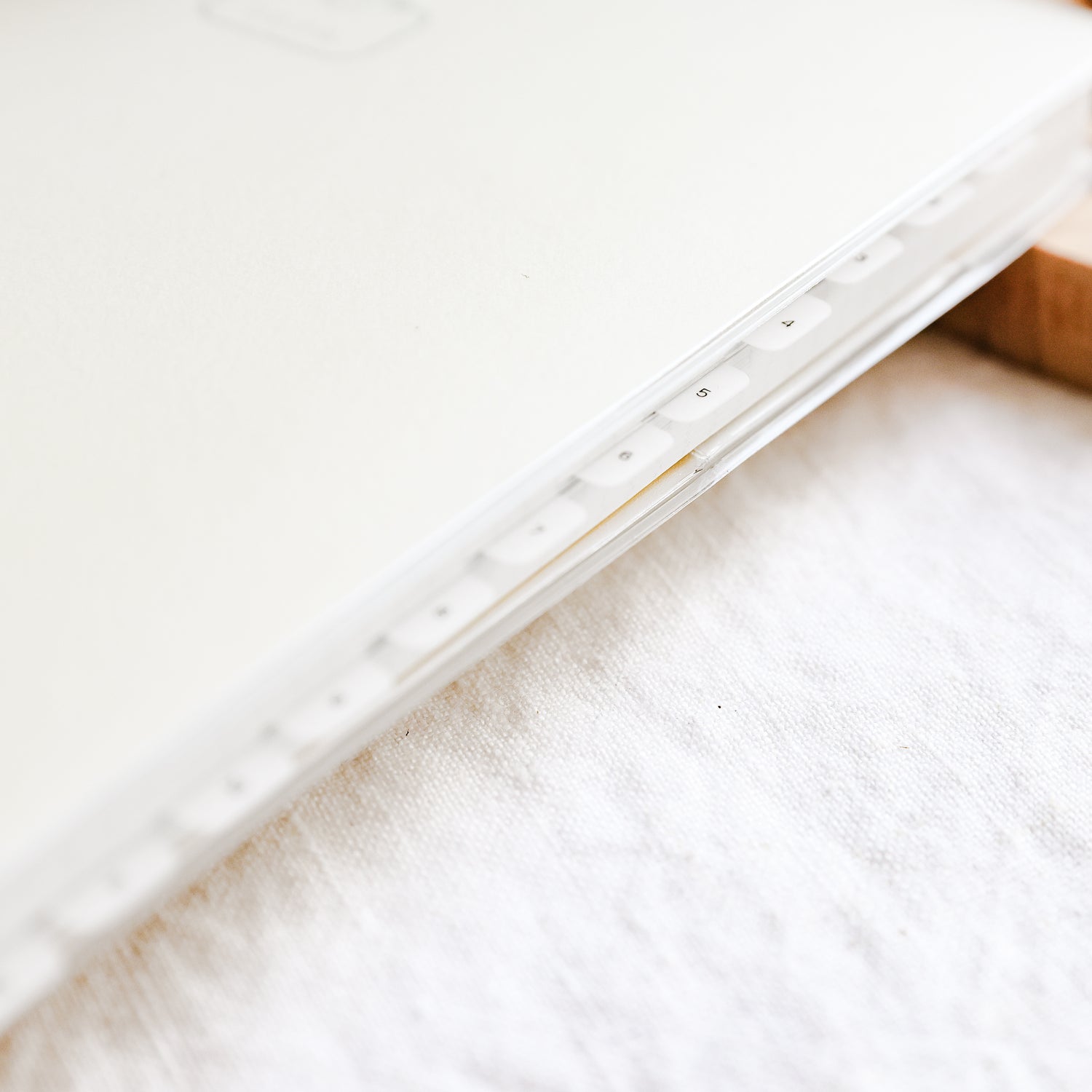 Nano Vellum Tabs - Numbered - Planner tabs