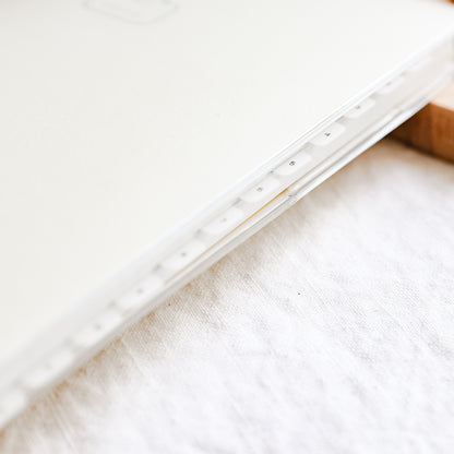 Nano Vellum Tabs - Numbered - Planner tabs