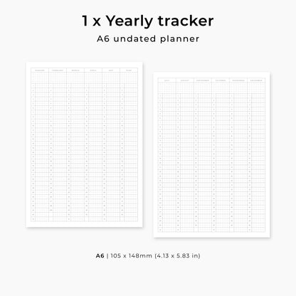 A6 Undated | The Essential Planner (PREORDER)