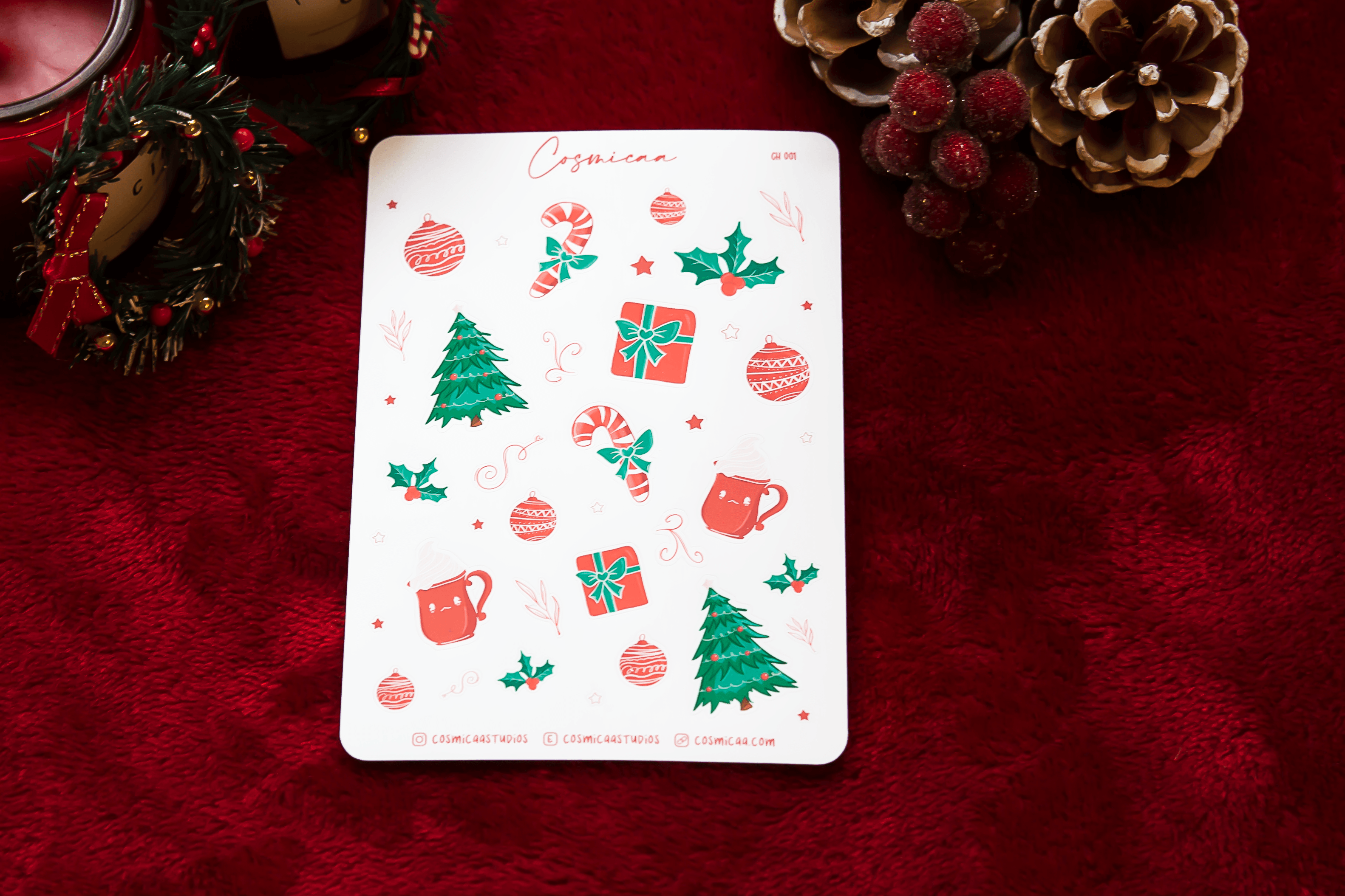 Christmas  - Planner Stickers - Cosmicaa
