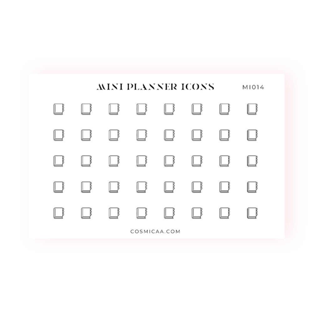 Mini Planner Icons - Planner stickers