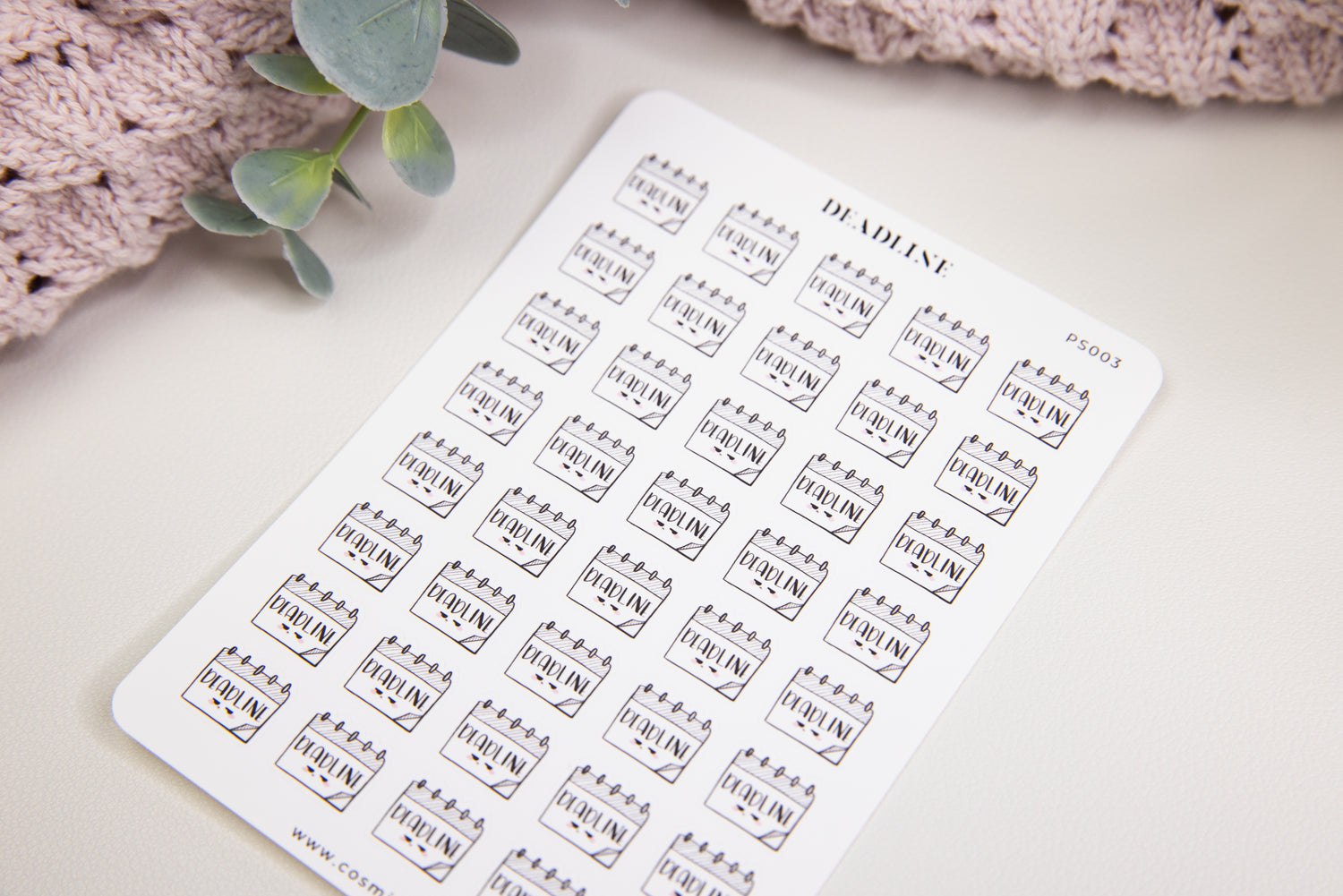 Deadline - Planner Stickers