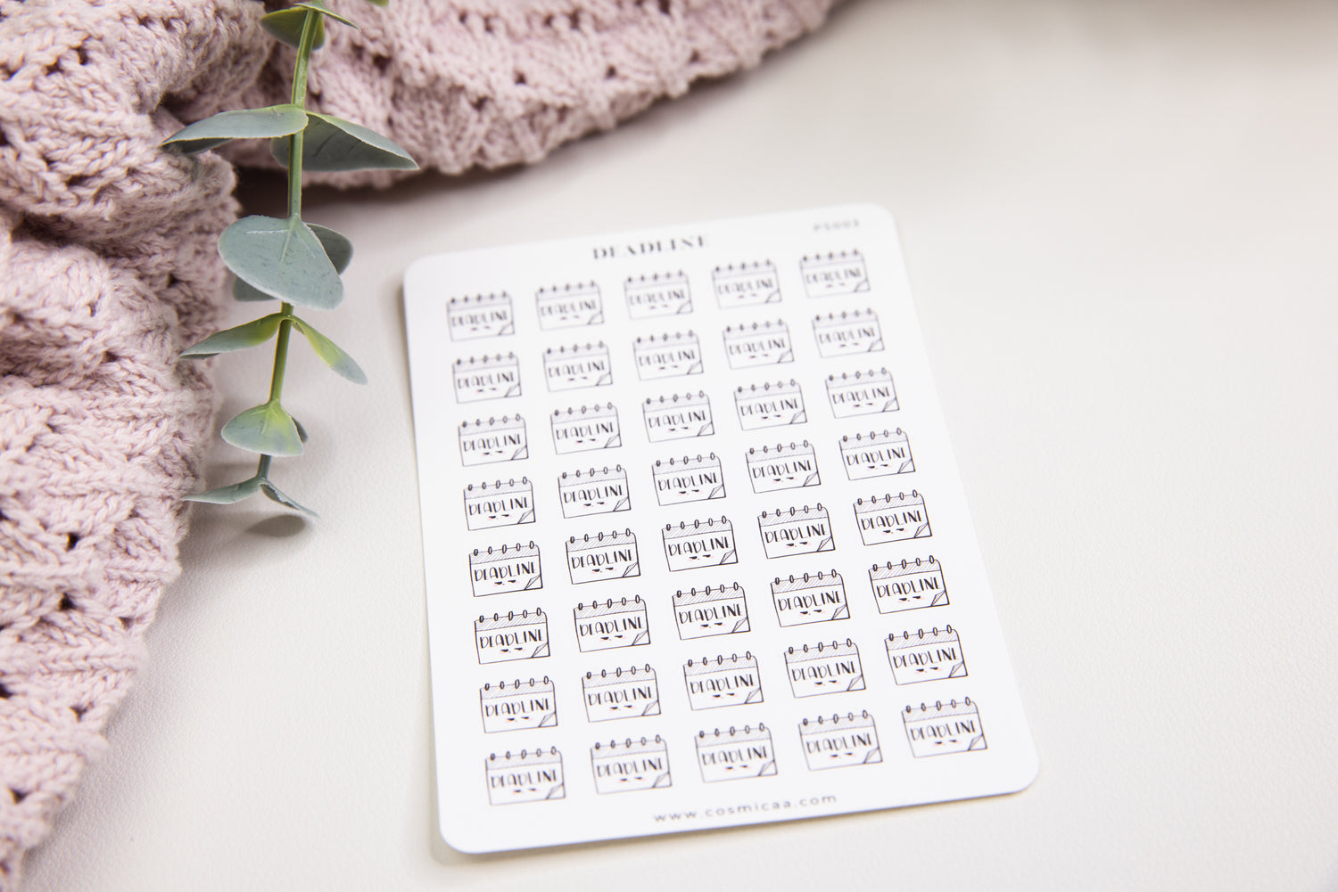 Deadline - Planner Stickers