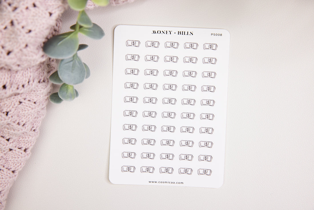 Money - Planner Stickers