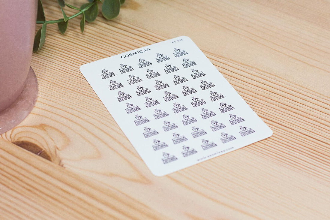 Journal Stack - Planner stickers [New format] - Cosmicaa