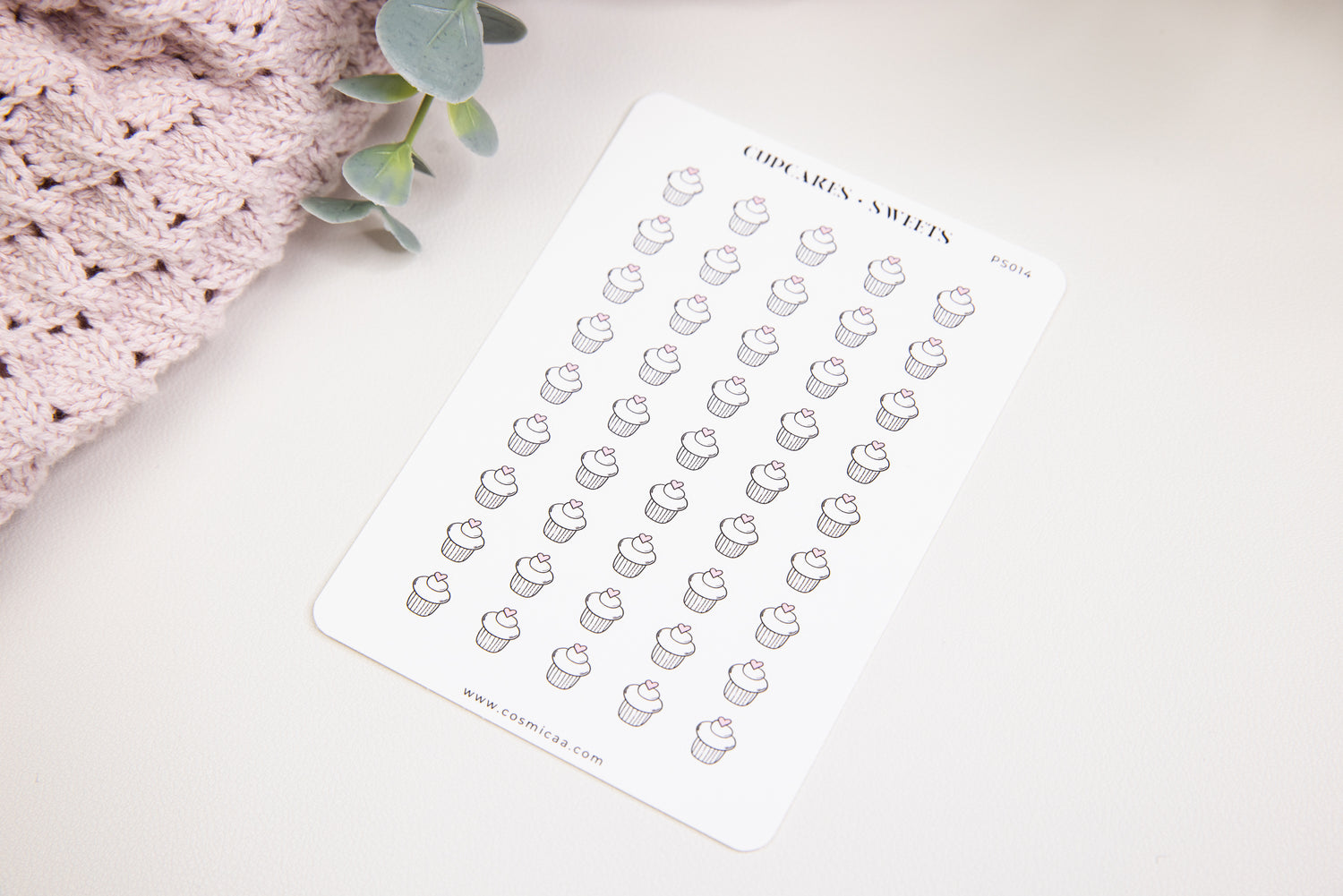 Cupcake / Muffins - Planner Stickers