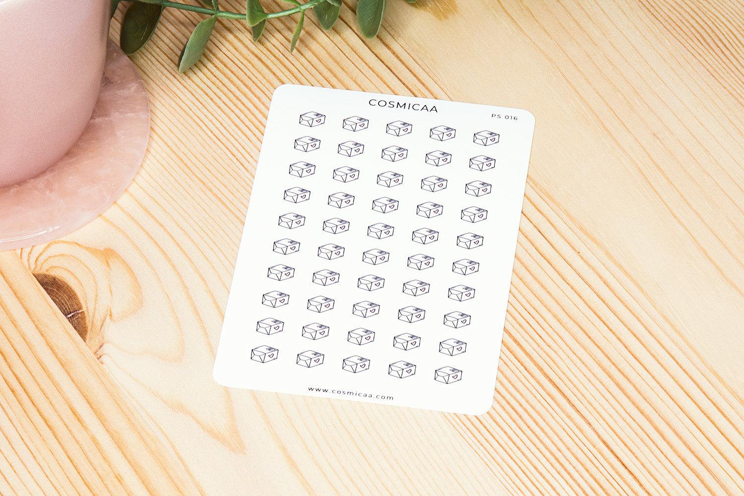 Package / parcel - Planner stickers [New format] - Cosmicaa