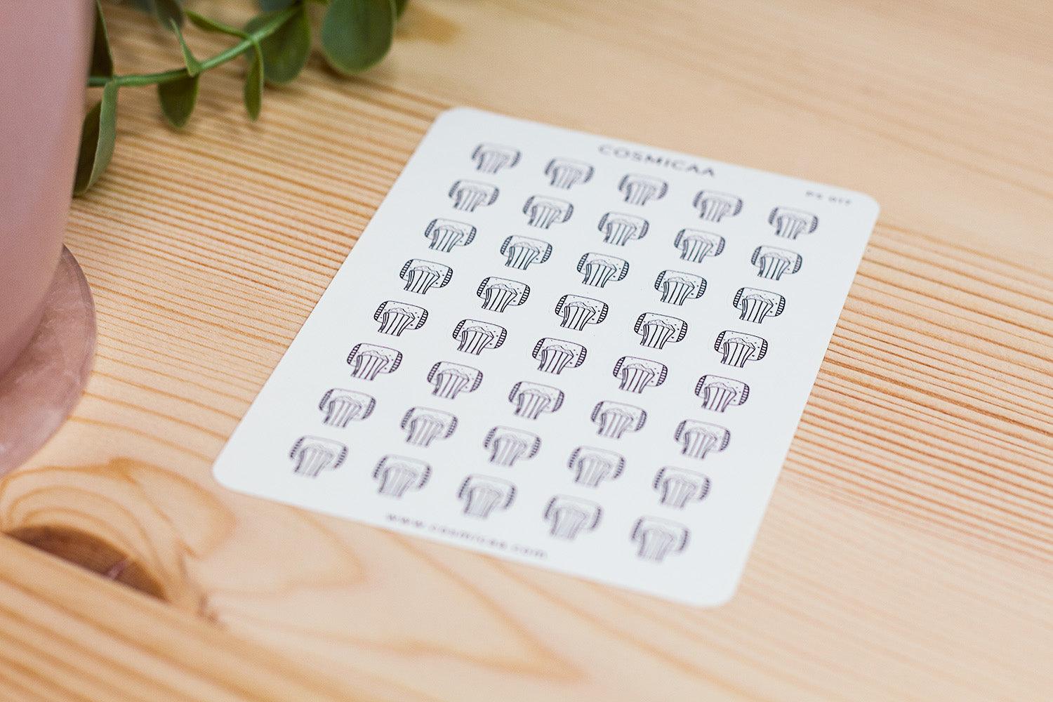 Binge Watch - Planner stickers [New format] - Cosmicaa