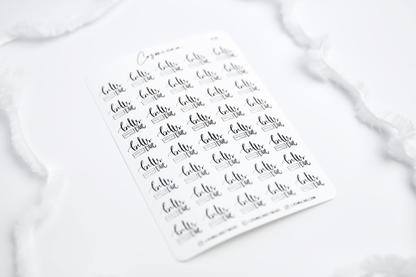 Bills Due  - Planner Stickers [New format] - Cosmicaa