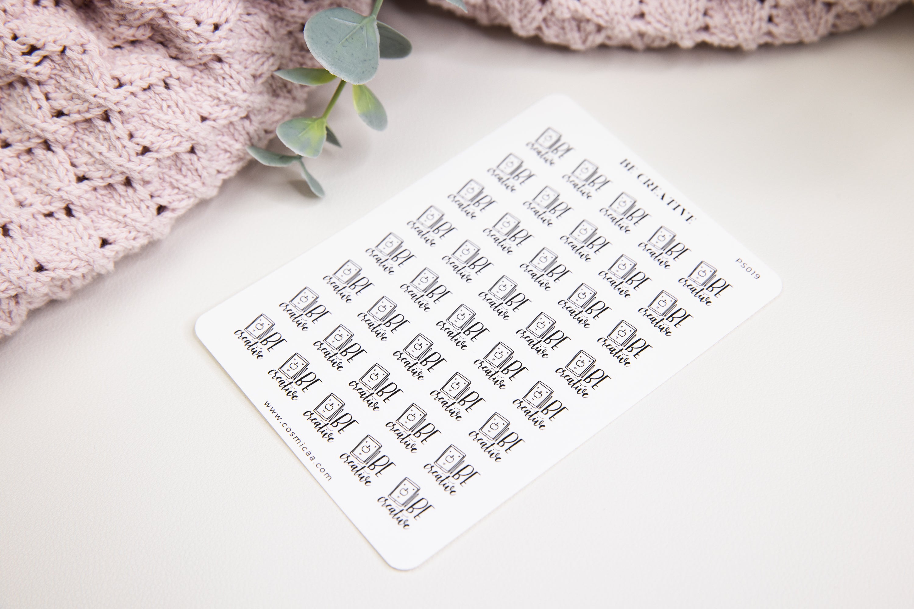 Be Creative  - Planner Stickers