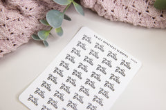 Small Business Scripts  - Planner Stickers