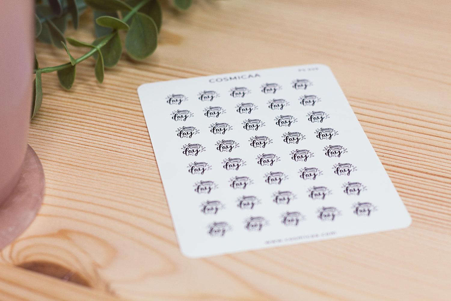 Laundry Day - Planner stickers - Cosmicaa